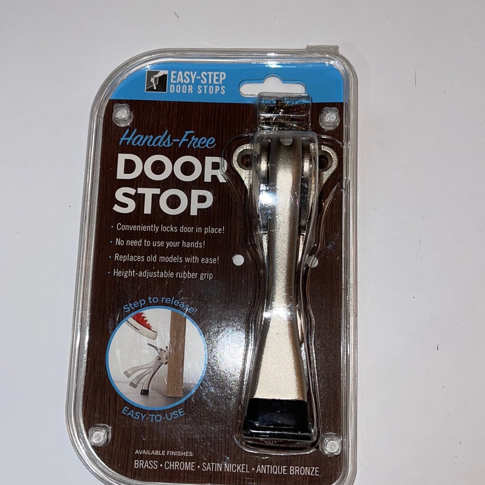 Easy step doorstop